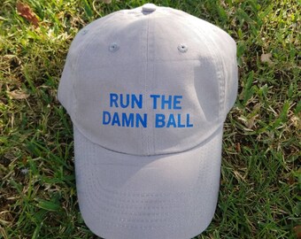 run the damn ball hat titans