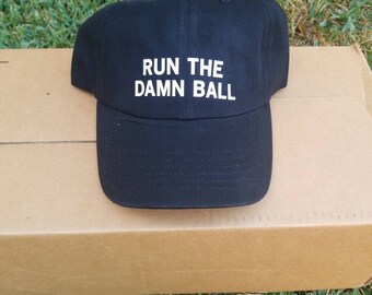 run the damn ball hat titans
