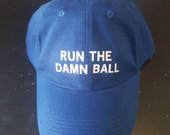 run the damn ball hat titans