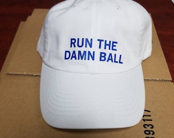 run the damn ball hat titans