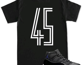 /"MY SHOE GAME/" Women//Juniors T-Shirt to Match Air Retro 11 /"SPACE JAM/" 2016