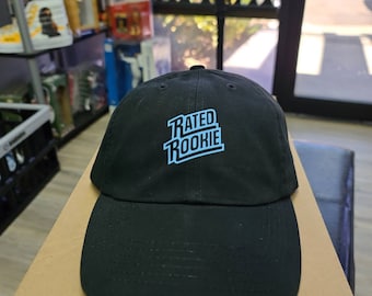 Custom Rated Rookie  Vinyl  Design  Dad Hat