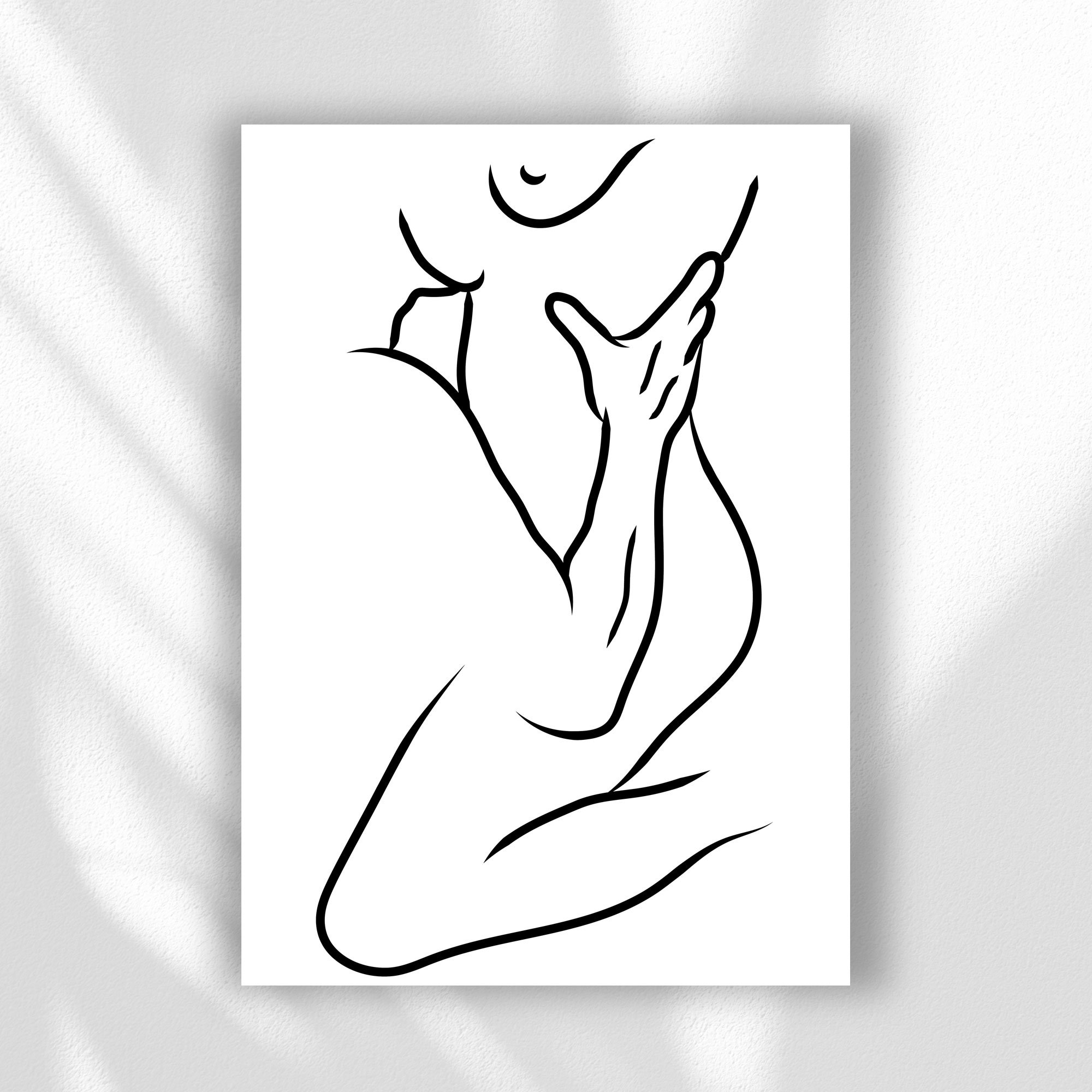Sexual Pose 5 Intimacy Sex Line Art Minimalism Black photo image