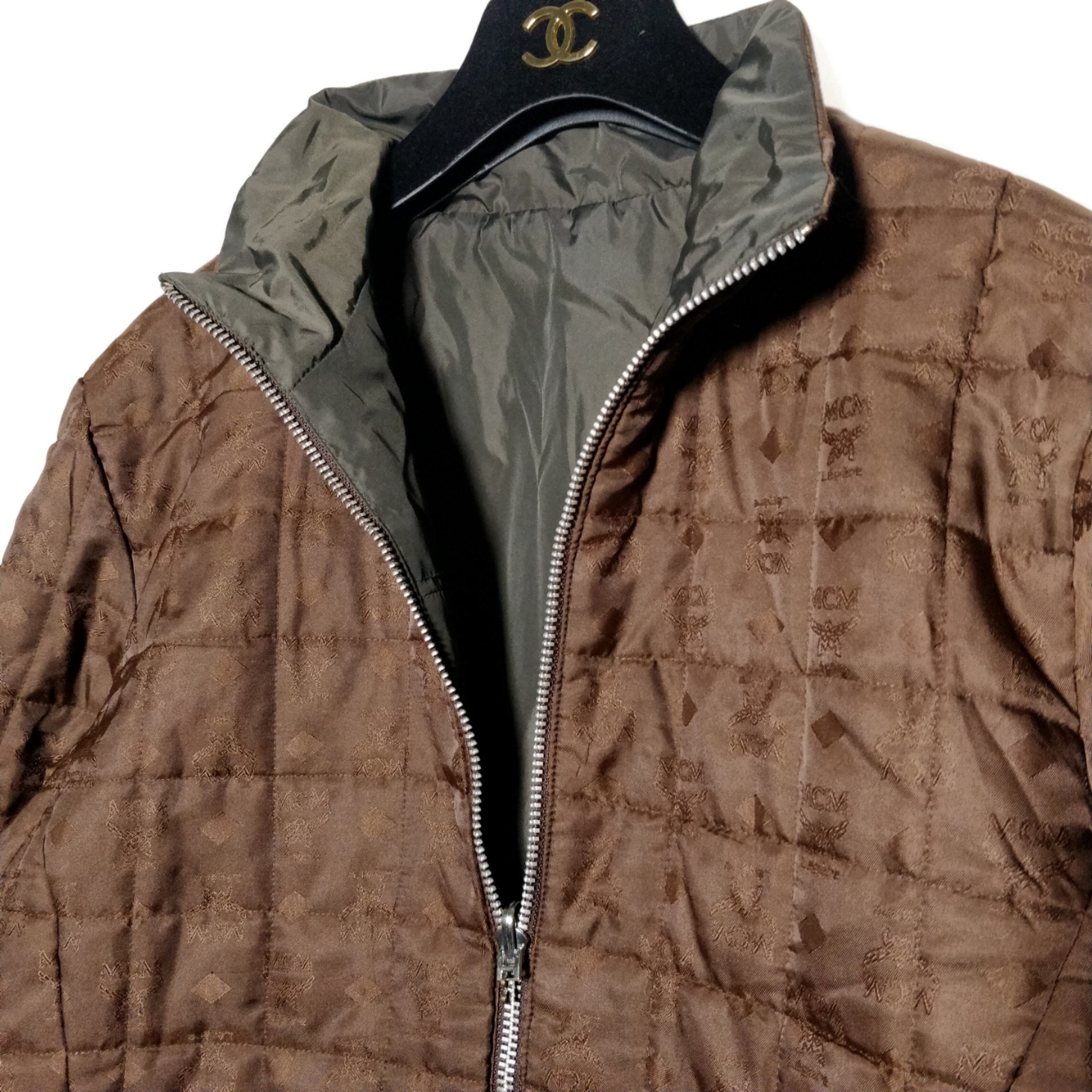 MCM, Jackets & Coats, Mcm Reversible Monogram Windbreaker Jacket