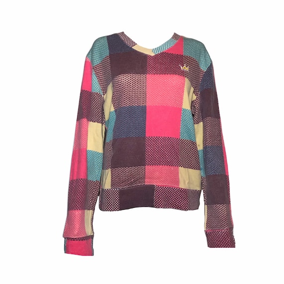 MAISON MARGIELA Vintage Multicolor Checkered Sweat