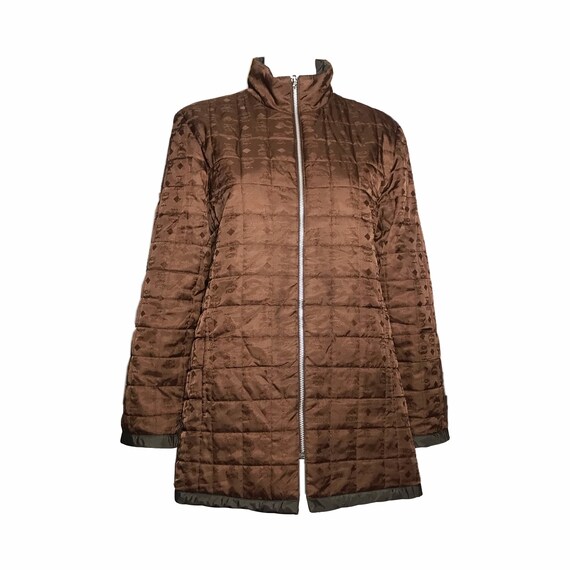 MCM Vintage Monogram Reversible Puffer 