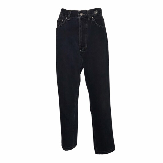 VERSACE Vintage High-waisted Denim Jeans