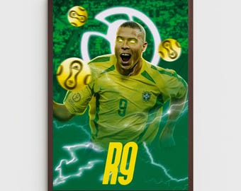 リバウド、ロナウド、ロナウジーノ、ブラジルのサッカーレジェンド、3R