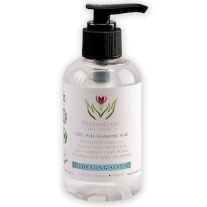 Pure Hyaluronic Acid Super Hydrating Serum | Dermatologist Recommended Professional Strength | ™ 6 fl oz Pump | ORGANIC USA