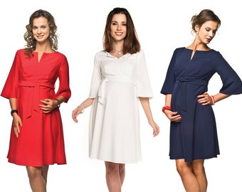 Umstandskleid Stillkleid Damenkleid Kleid Umstandsmode Stillmode festliches Kleid Modell: NIMIS von Torelle