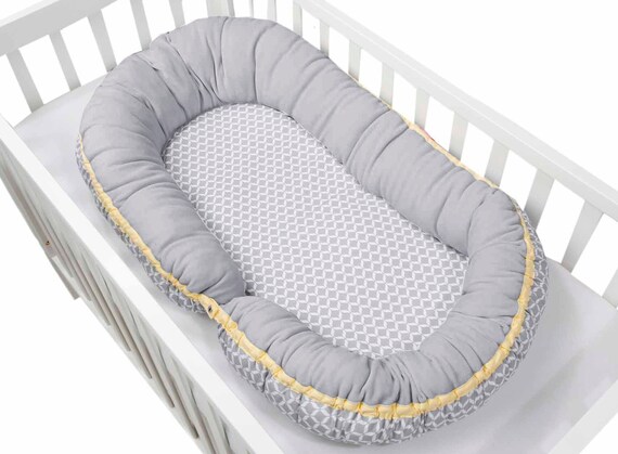 Babynest Nestchen Kuschelnest Reisebett Babybett Geschenk zur Geburt MOTHERHOOD