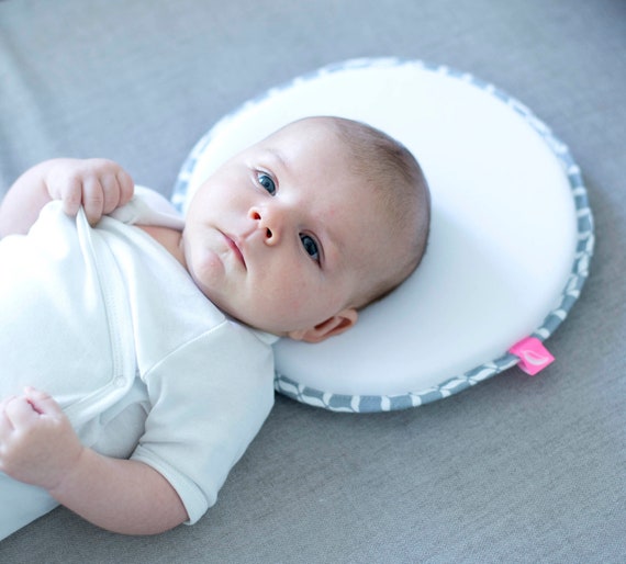 Cojín de bebé ergonómico contra la plagiocefalia de cabeza plana
