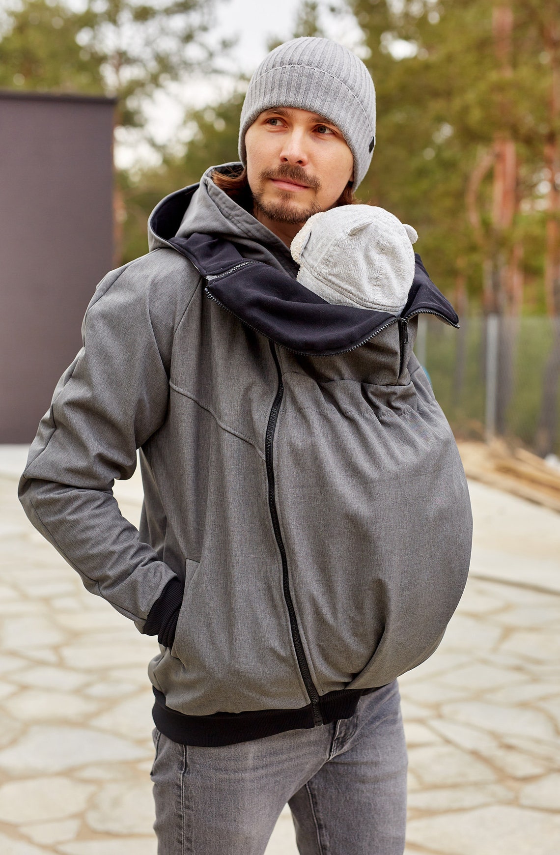 Giacca Felpa Portabebe Giacca Invernale Premaman Giacca