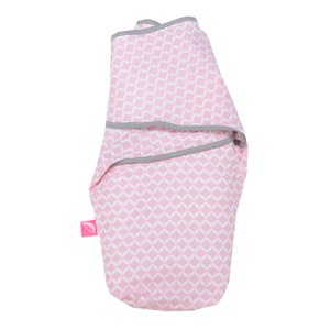 Pucktuch Puckdecke Strampelsack Pucksack Swaddle Tuch Animal von MOTHERHOOD rosa Classic