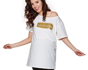 Umstandsshirt lustige Umstandsmode Tshirt Schwangerschaftsmode Modell: HOLLY von be mama!