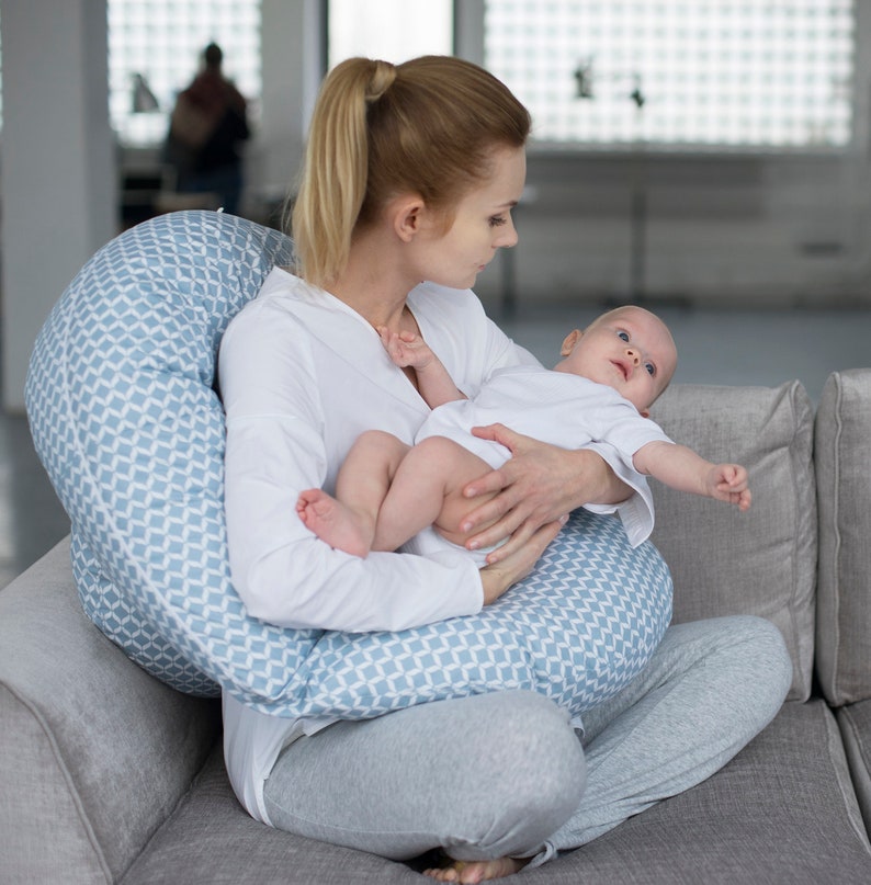 Lagerungskissen Seitenschläferkissen Stillkissen Sleepy-C Schwangerschaftskissen von MOTHERHOOD Bild 2