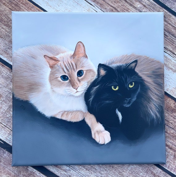 Double pet portrait