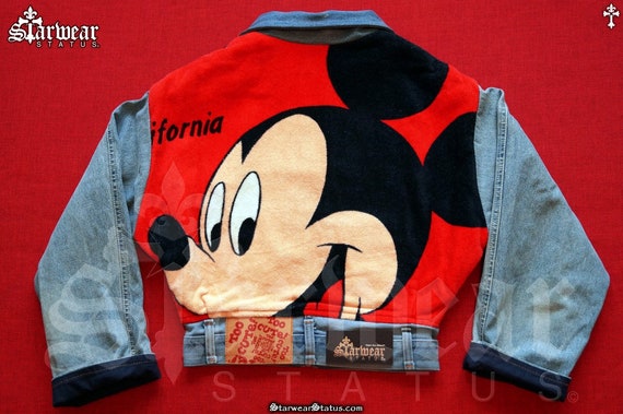 levis jacket mickey mouse