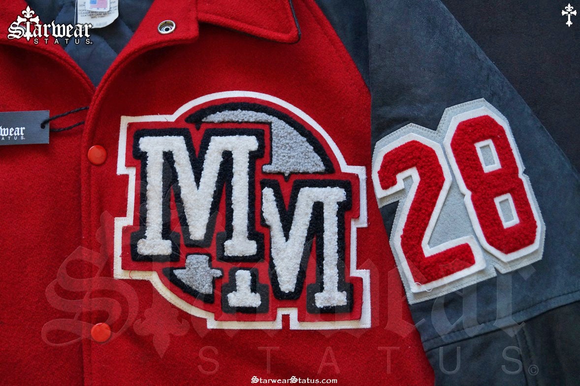 Mickey mouse club shop varsity jacket