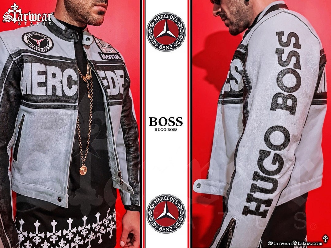 BOSS by HUGO BOSS Mercedes-benz Bomber Jacket in Black for Men