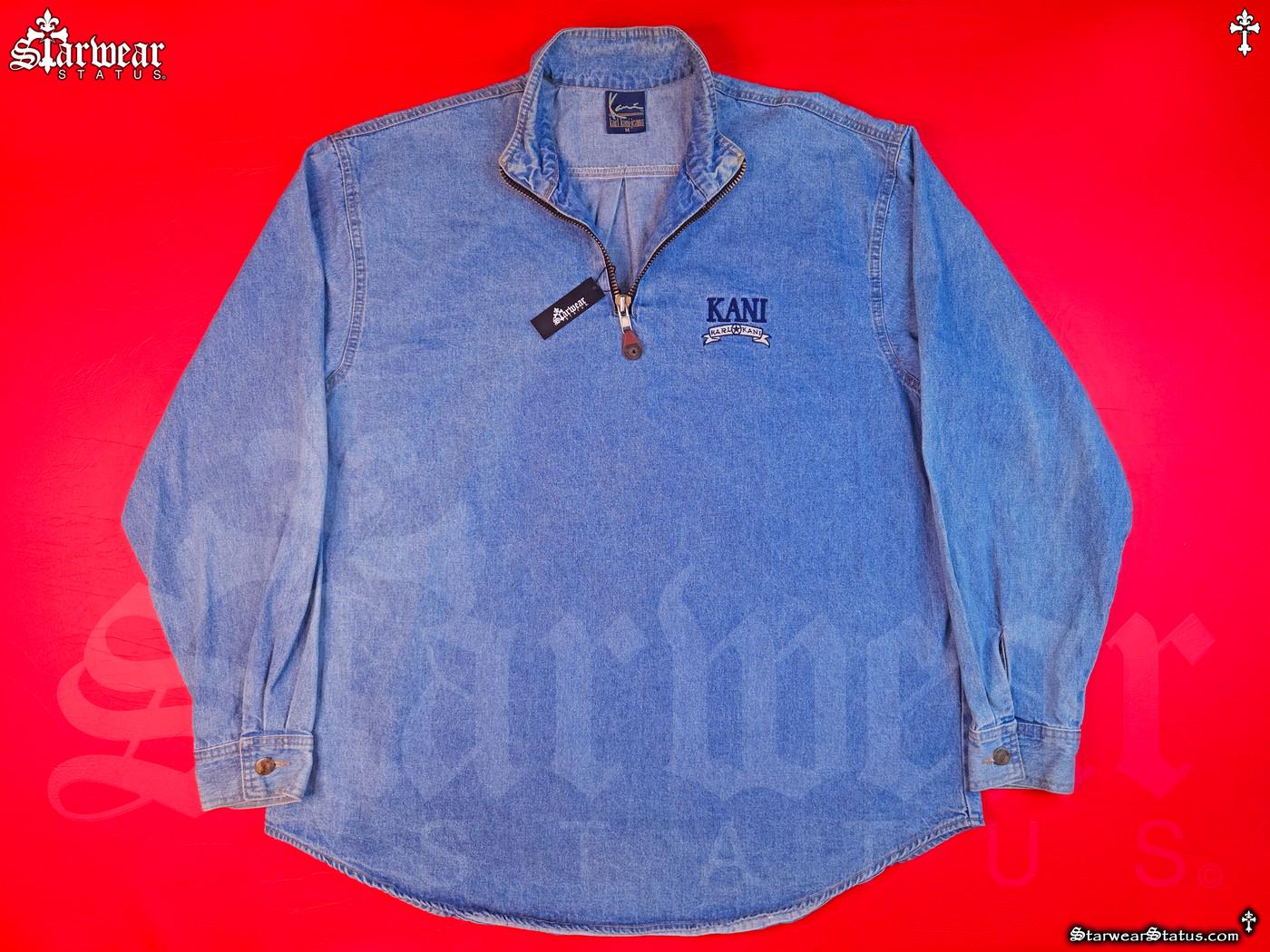 GRAIL! Vintage 90s Karl Kani Biggie Smalls Worn Blue Denim