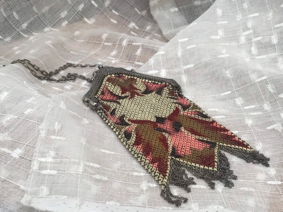 Antique 1920’s Mandalian MFG Co Mesh Purse