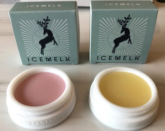 LIP BALM DUO Ice Wine & Maple Syrup, set regalo, regali canadesi, fatti a mano, regali per le donne, regali per la mamma, regalo di compleanno