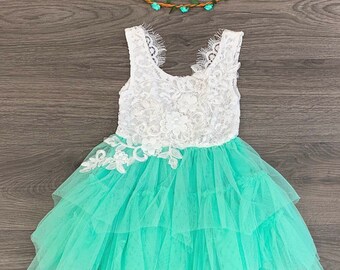 mint tutu dress