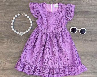 purple dresses for toddlers