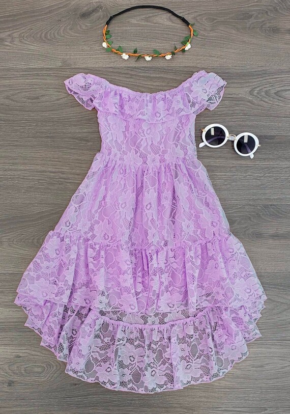 lavender dresses for toddlers