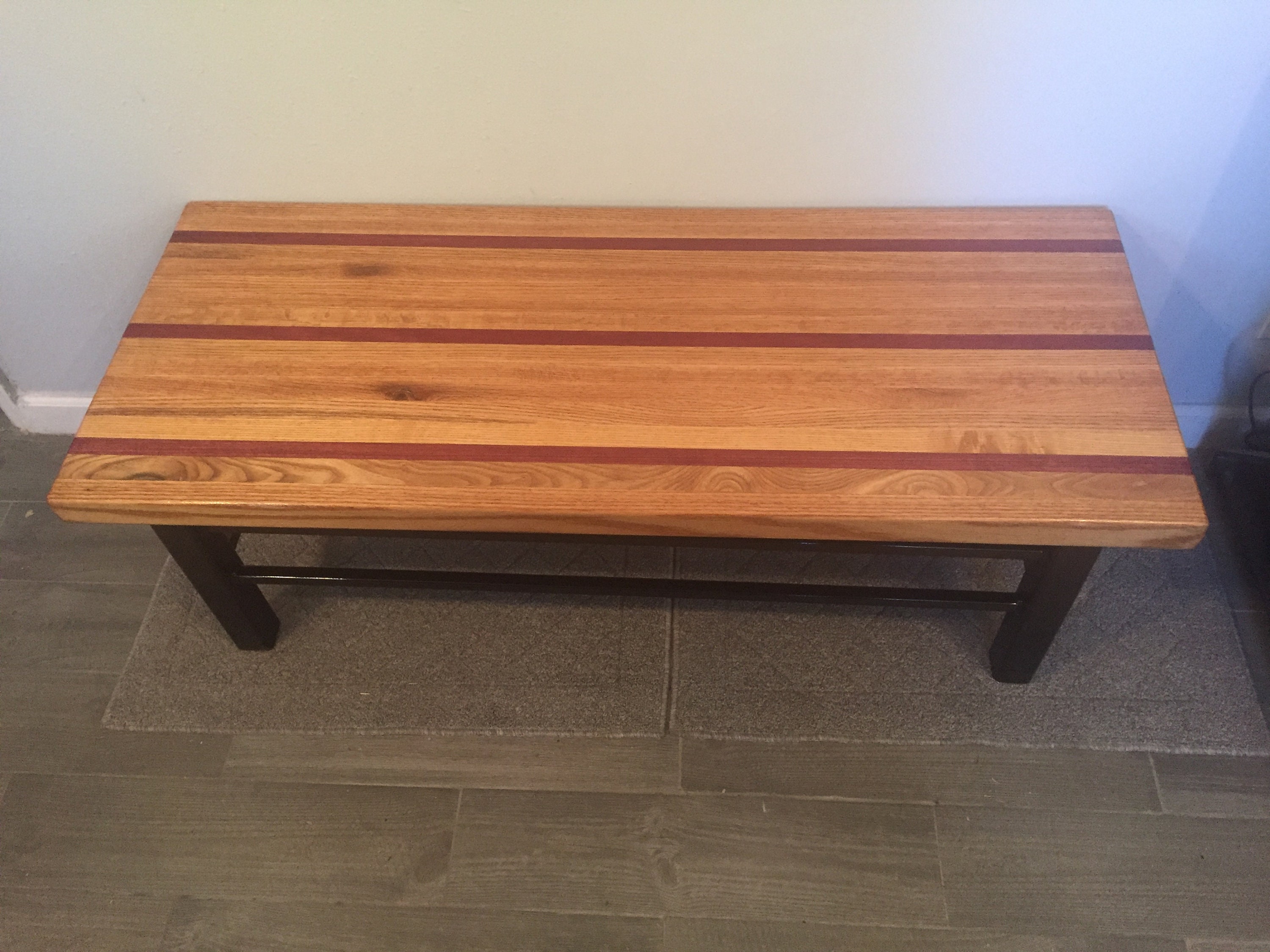 A Dark Horse in the Living Room: The Allure of the Dark Butcher Block Coffee Table