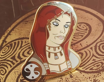 Fable Enamel Pin, Theresa RPG Fantasy Video Game Collectors Gift Badge