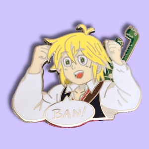 Only 1 left! Meliodas Seven Deadly Sins Anime LIMITED EDITION Enamel Pin