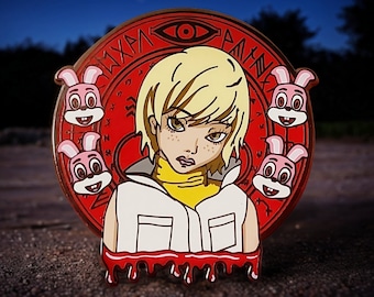 Silent Hill 3 Enamel Pin, Heather Robbie Rabbit, Horror Game Lapel Collectors Badge