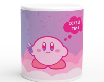 Keramische mok Kirby, 11 oz koffiekop cadeau videogame