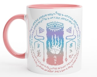 Taza de cerámica de la leyenda de Zelda: Tears of the Kingdom, 325 ml, TOTK Coffee Kawaii Cup