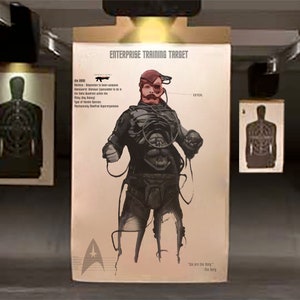The Borg target practice - print