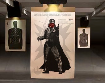 Darth Vader target practice - print