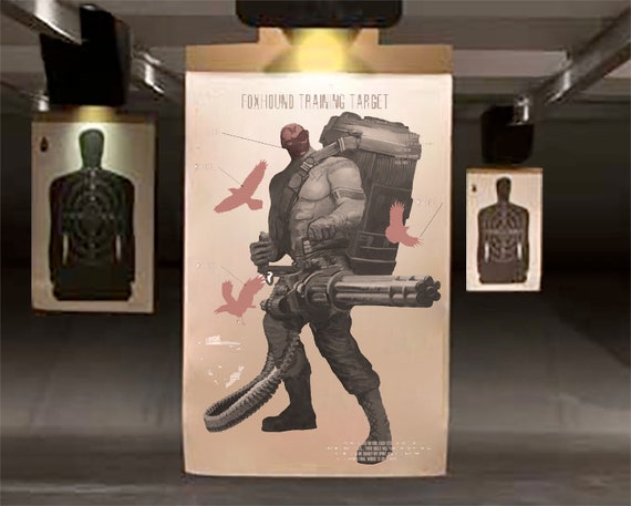 Vulcan Raven Target Practice Print - Etsy