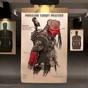 Predator Target Practice - Print - Etsy