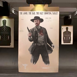 Angel Eyes target practice - print