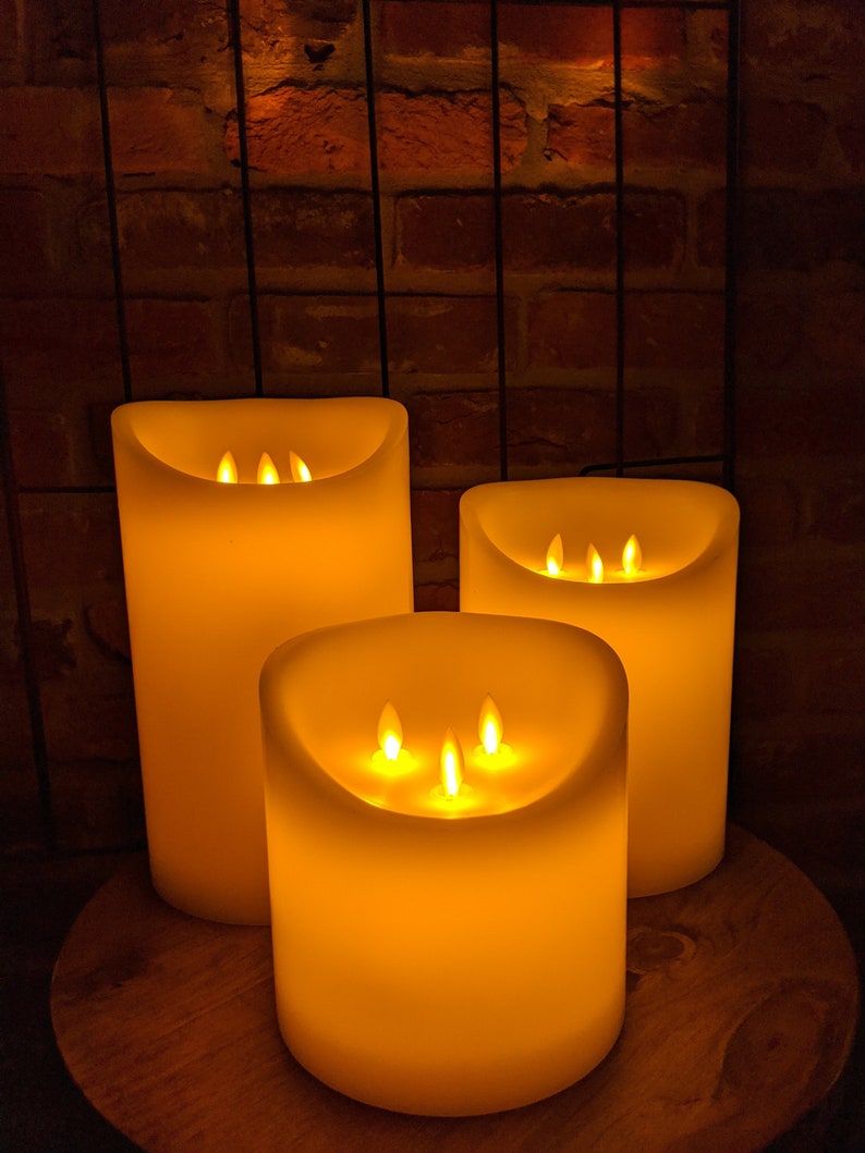 Couronne Décorative Lumineuse De L'Avent Avec 4 Bougies LED - Piles