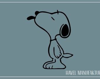 Snoopy autoaufkleber - Wählen Sie dem Sieger