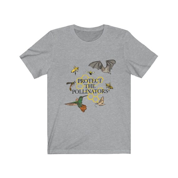 Pollinator Tshirt // Science Shirts // Save The Bees // Etsy