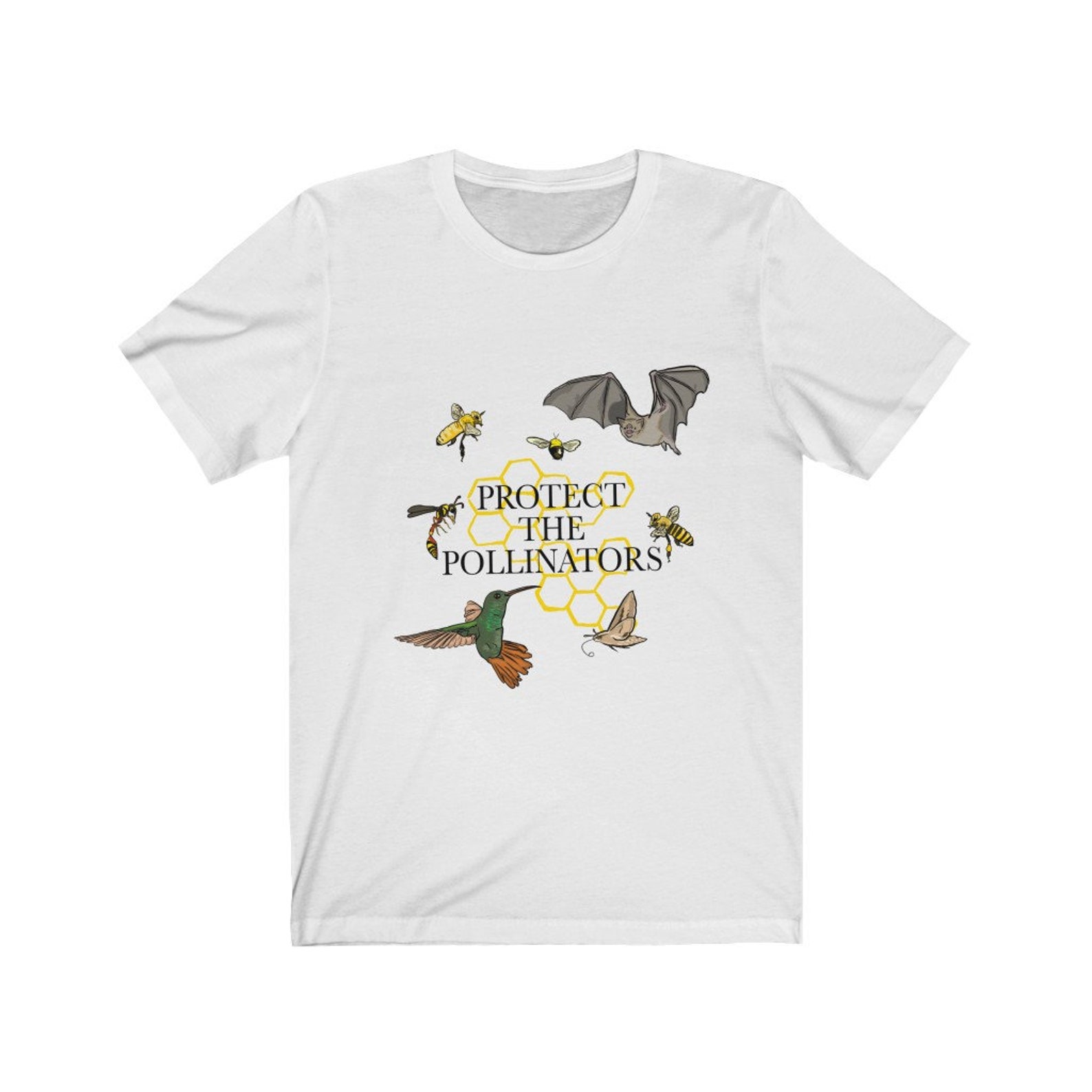Pollinator Tshirt // Science Shirts // Save The Bees // Etsy