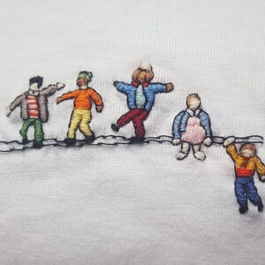 Stranger Things inspired embroidered clothing image 3