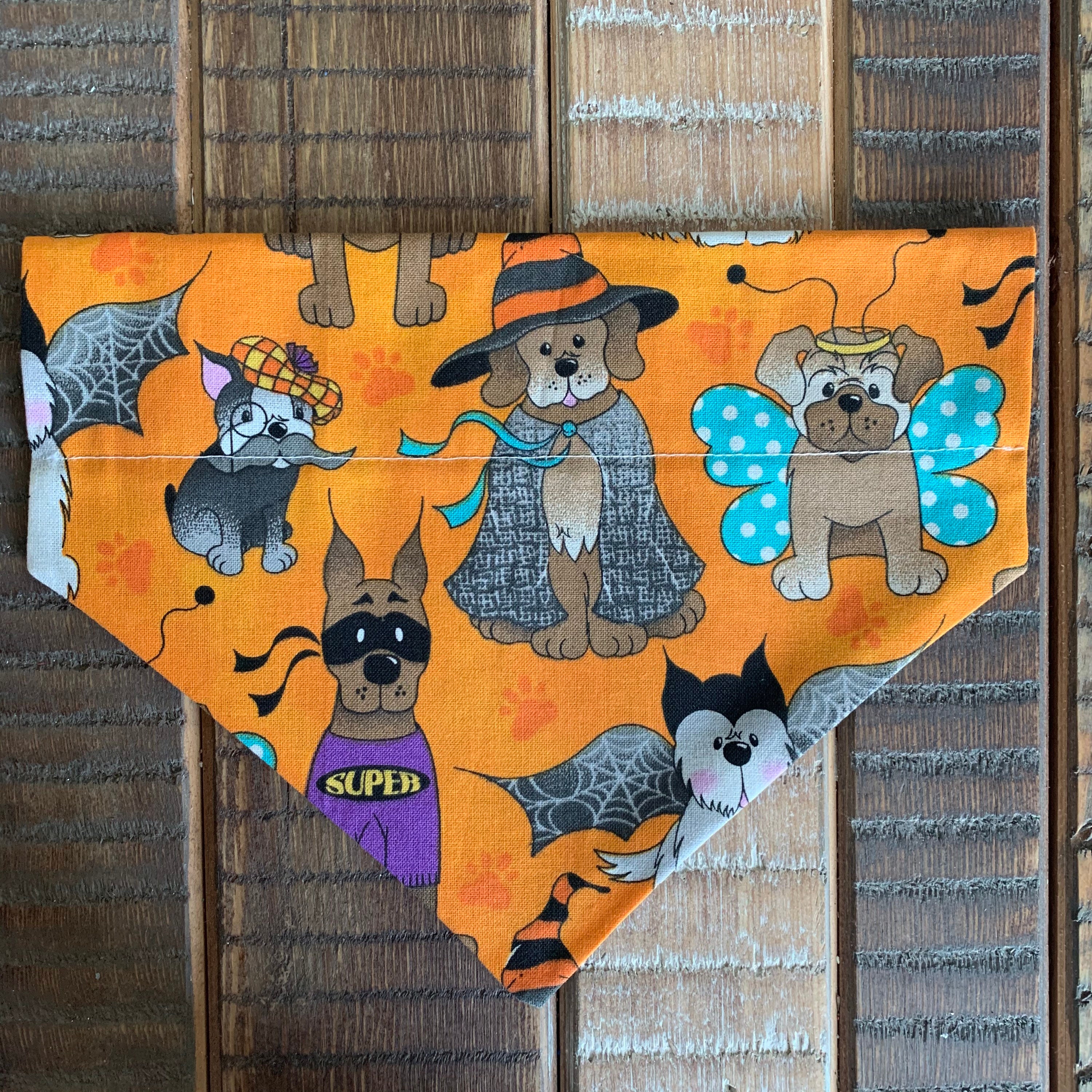Halloween Dog Costume Cat Dog Over The Collar Bandana personalized