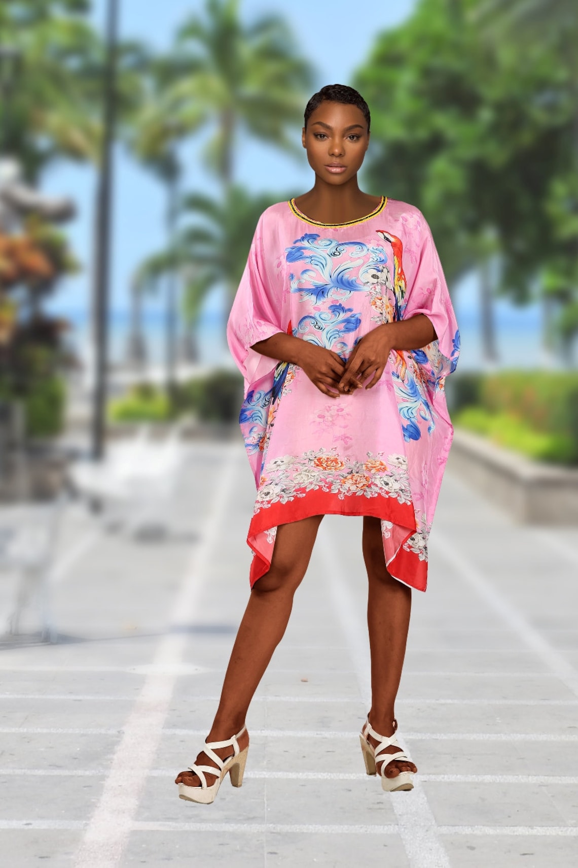 caftan cover up beach