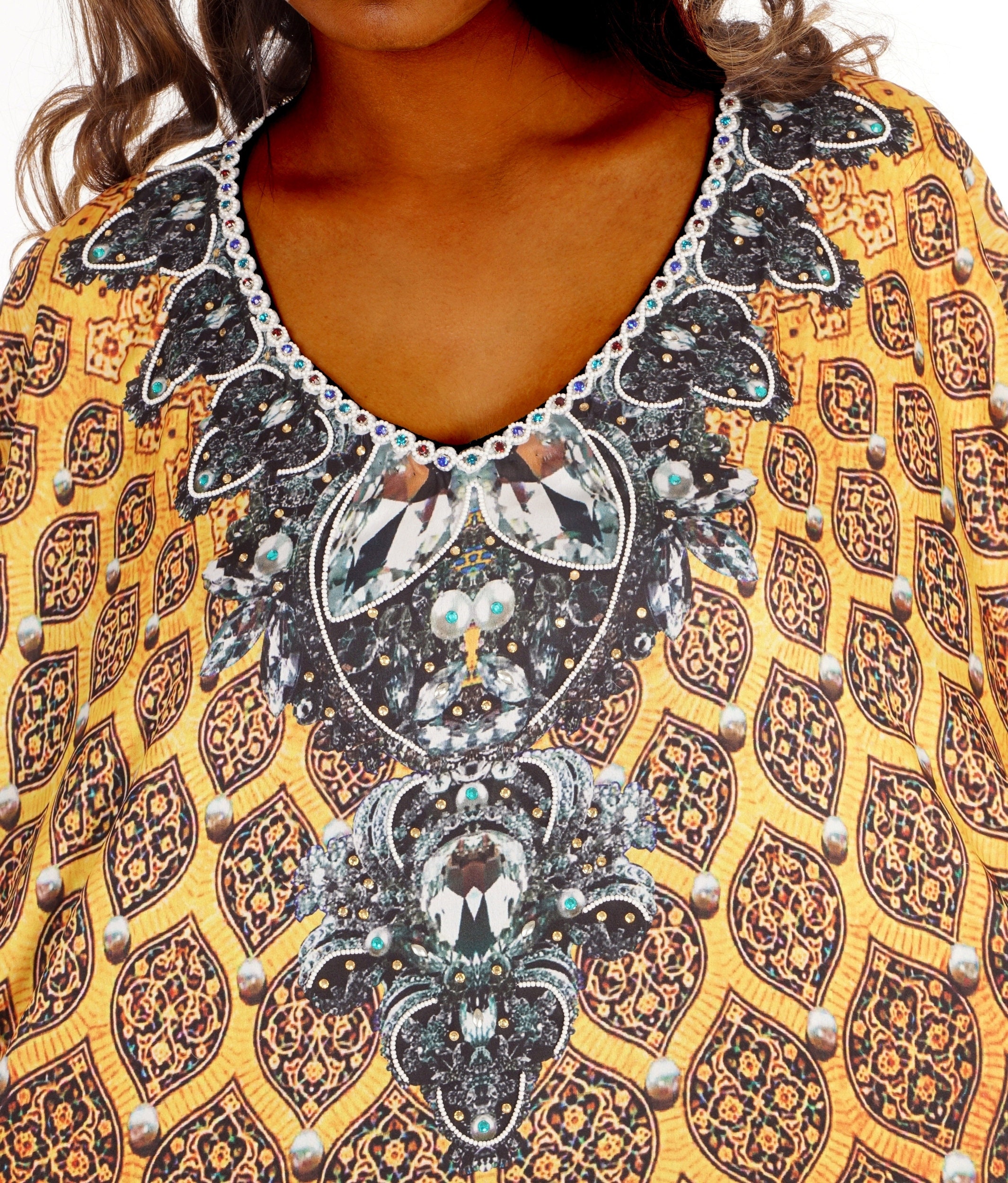 kaftan beaded