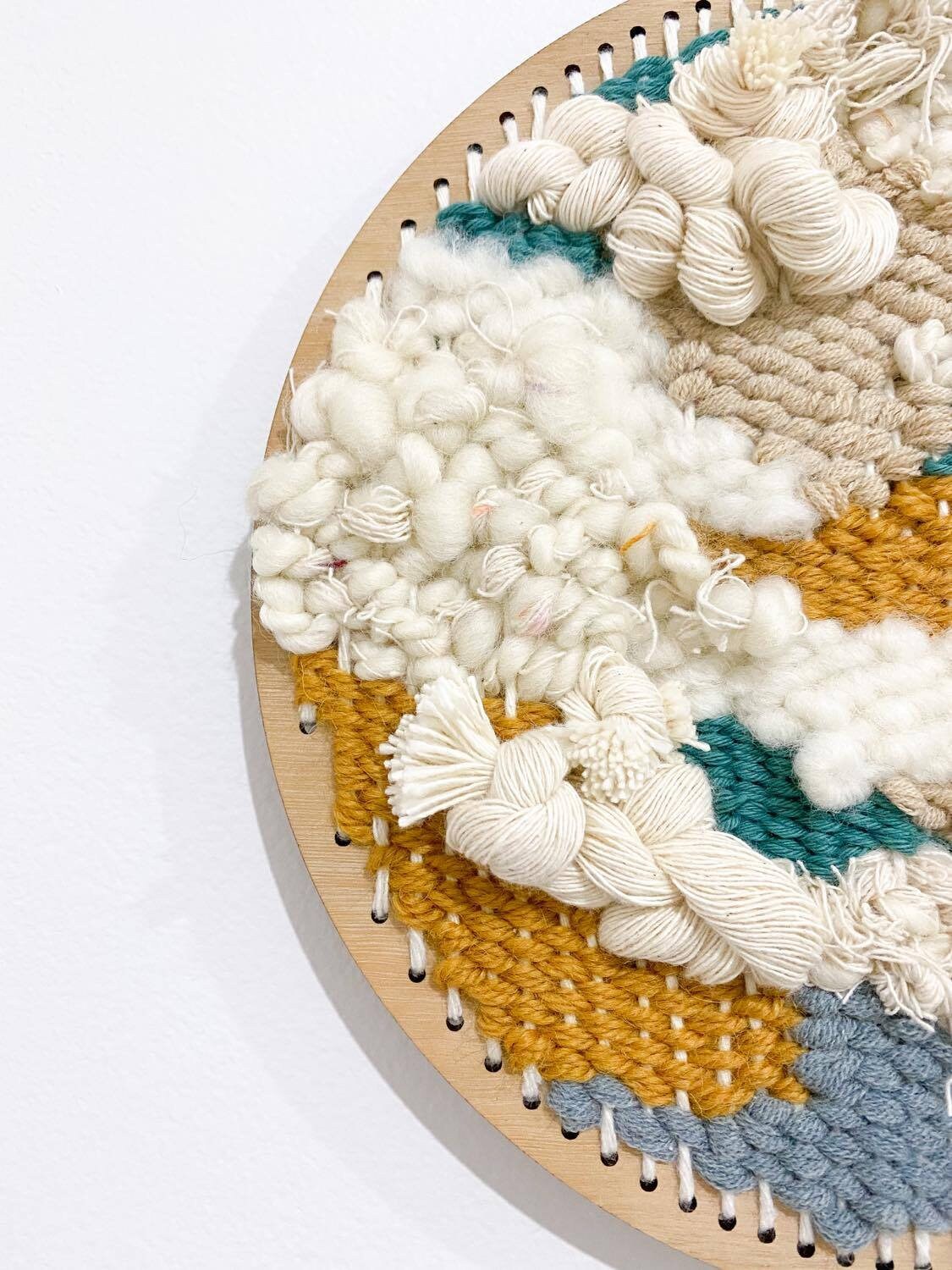 ELLA Woven Wall Hanging Hoop Tapestry Handmade Wall Etsy